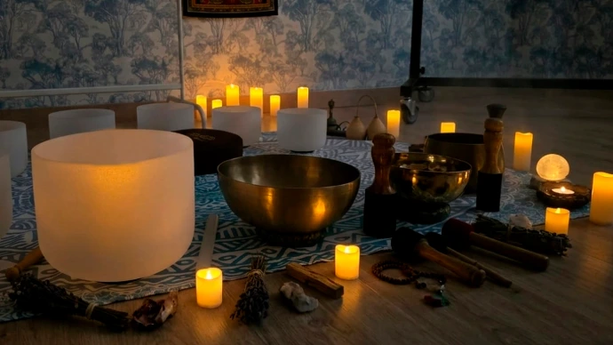 Baños de sonido en Málaga Sonoterapia con gongs y cuencos tibetanos